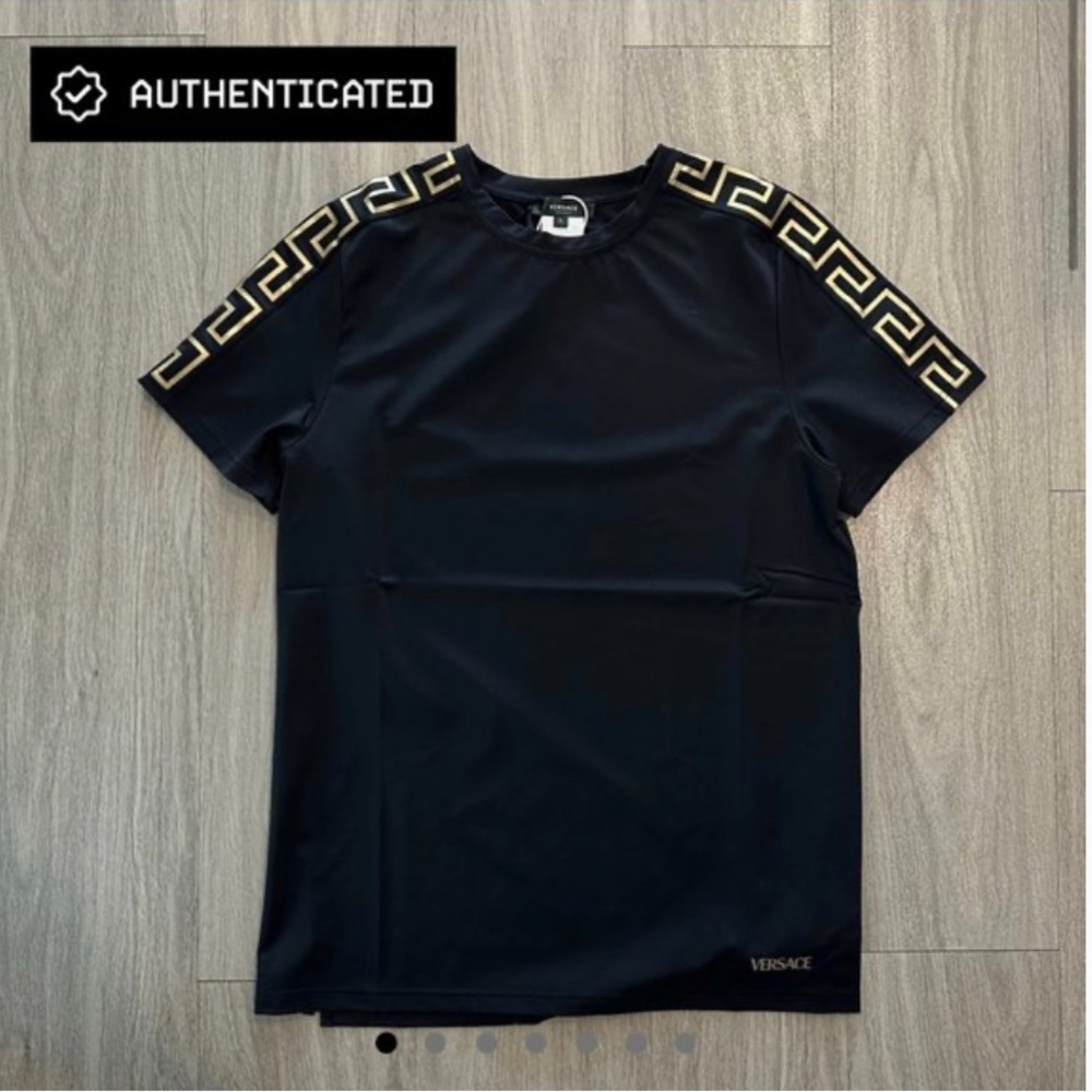 2023 Versace black men shirt L